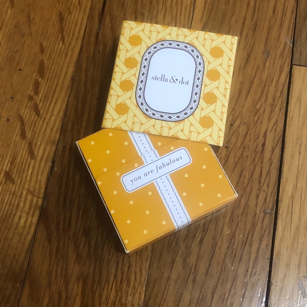 Stella & Dot Natural Stone Earrings